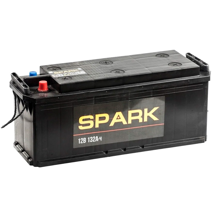 Spark Грузовой аккумулятор SPARK 132Ач п/п конус