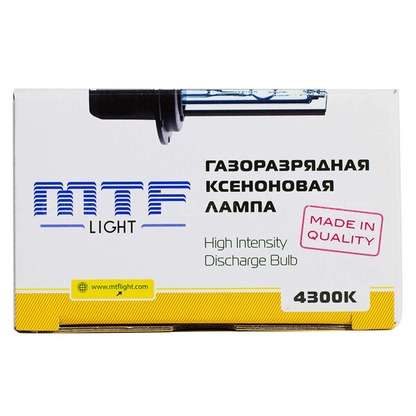 Лампа MTF Light - HB3-65 Вт-4300К, 1 шт. в Усть-Илимске
