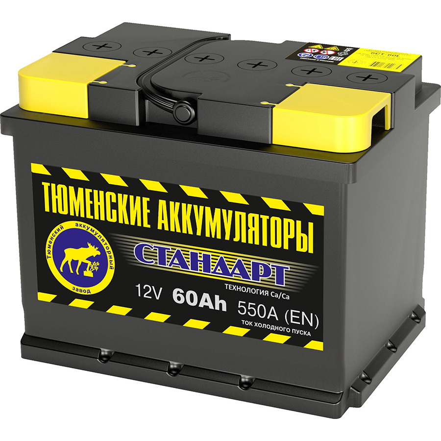 Tyumen Battery Автомобильный аккумулятор Tyumen Battery Standard 62 Ач обратная полярность L2