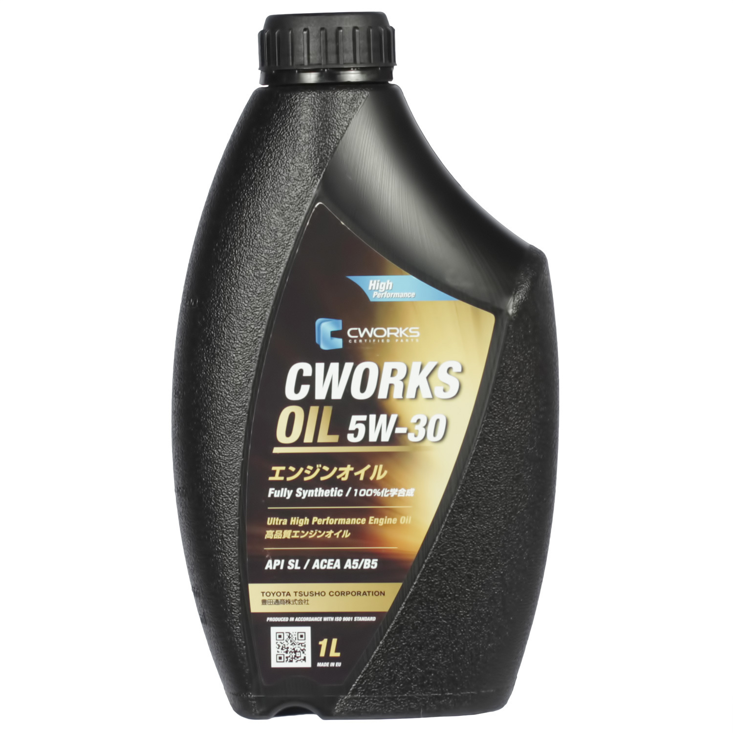 CWORKS Масло моторное Cworks OIL SL 5W-30 1л cworks масло моторное cworks oil с2 с3 0w 30 4л