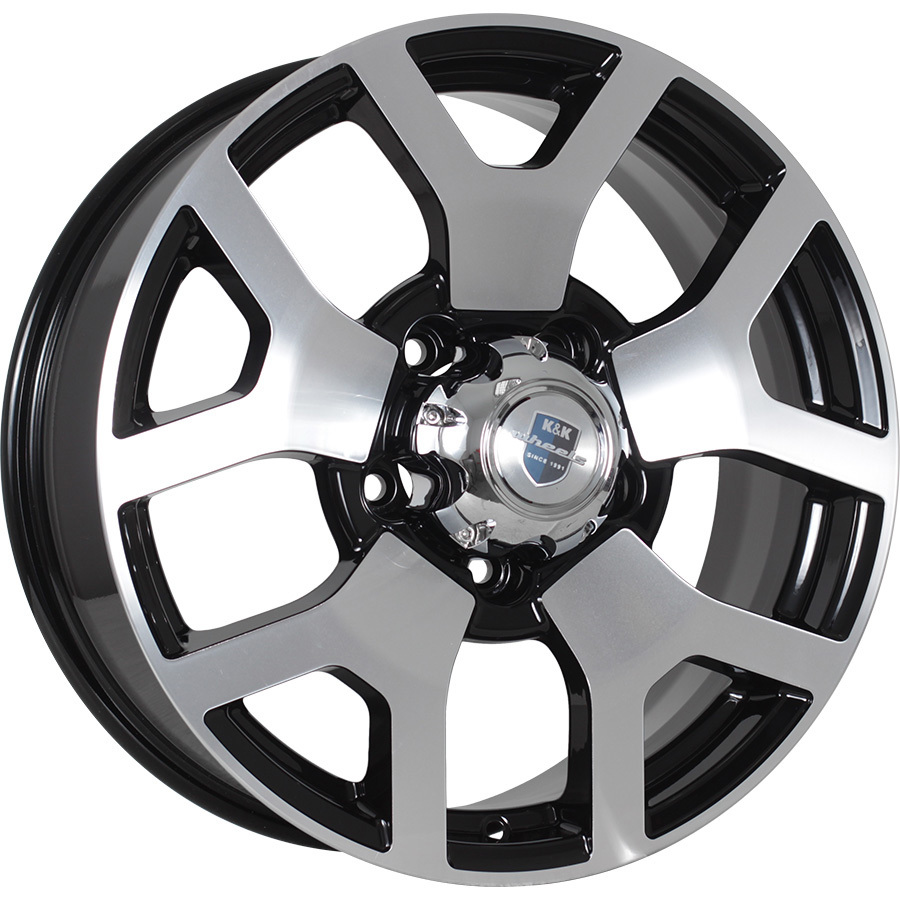 Колесный диск КиК Намиб 7x18/5x139.7 D108.5 ET35 Almaz_black