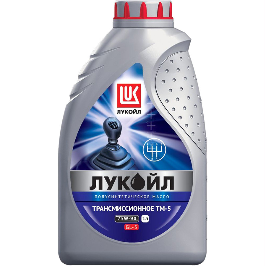 Lukoil Трансмиссионное масло Lukoil ТМ-5 75W-90, 1 л lukoil масло трансмиссионное lukoil atf 4 л