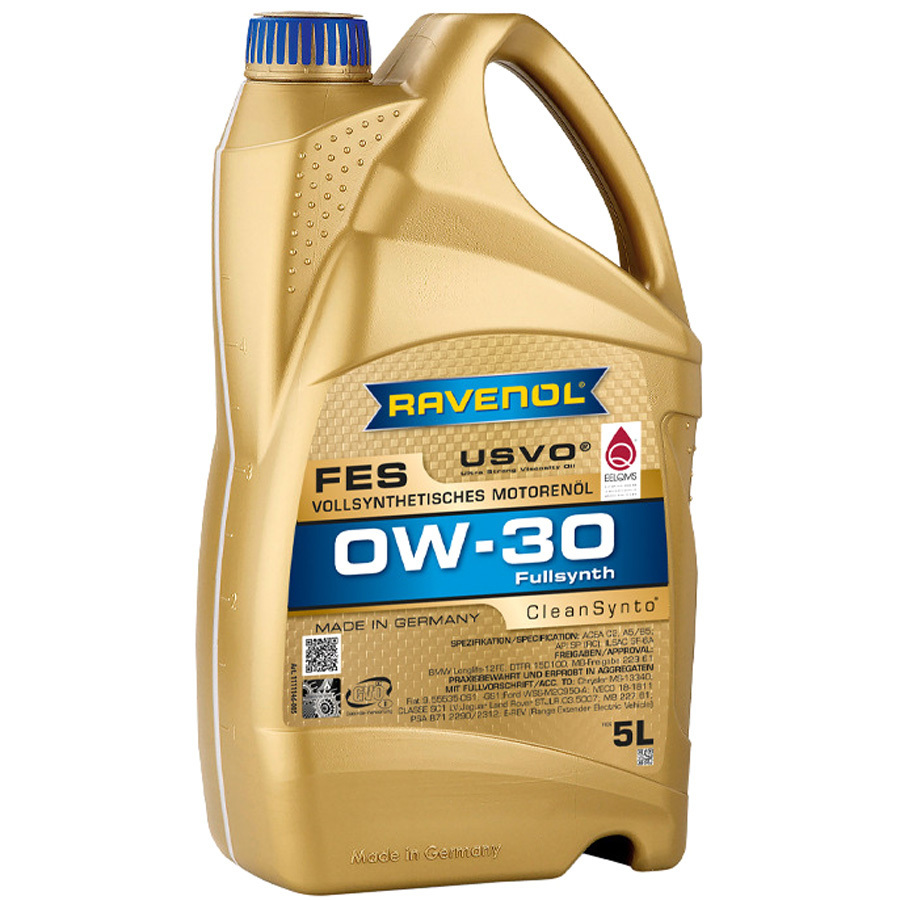Моторное масло Ravenol FES 0W-30, 5 л