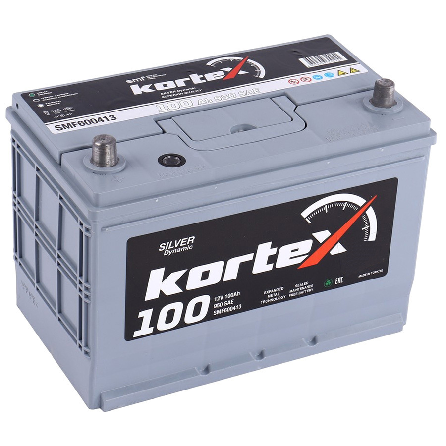 Автомобильный аккумулятор KORTEX Silver Dynamic Asia 100 Ач D31R