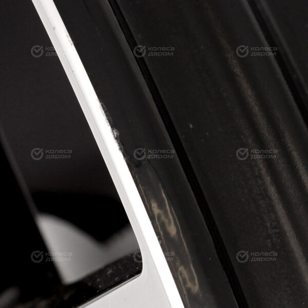 Колесный диск КиК Вудроф  7xR18 5x108 ET33 DIA60.1 (уценка) чёрный с полированной лицевой частью в Сибае
