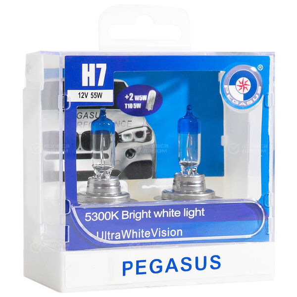 Лампа Pegasus Original - H7-55 Вт-5000К, 2 шт. в Лянторе