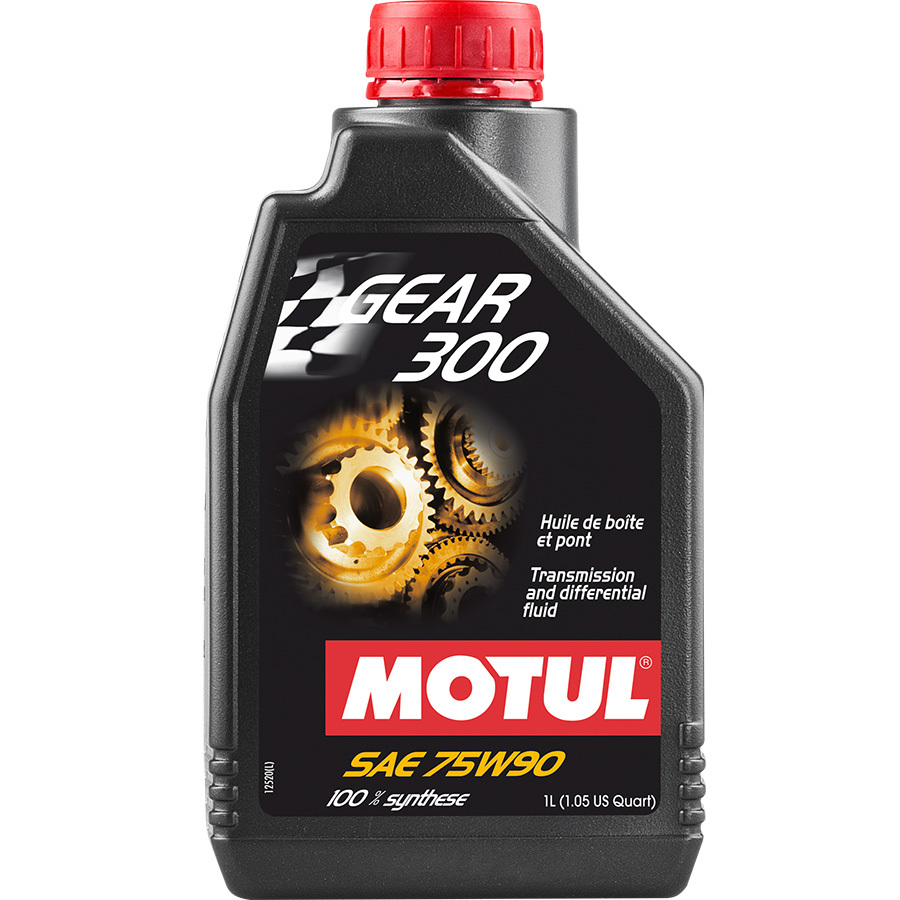 Motul Трансмиссионное масло Motul Gear 300 75W-90, 1 л масло трансмиссионное motul gearbox 80w 90 60 л