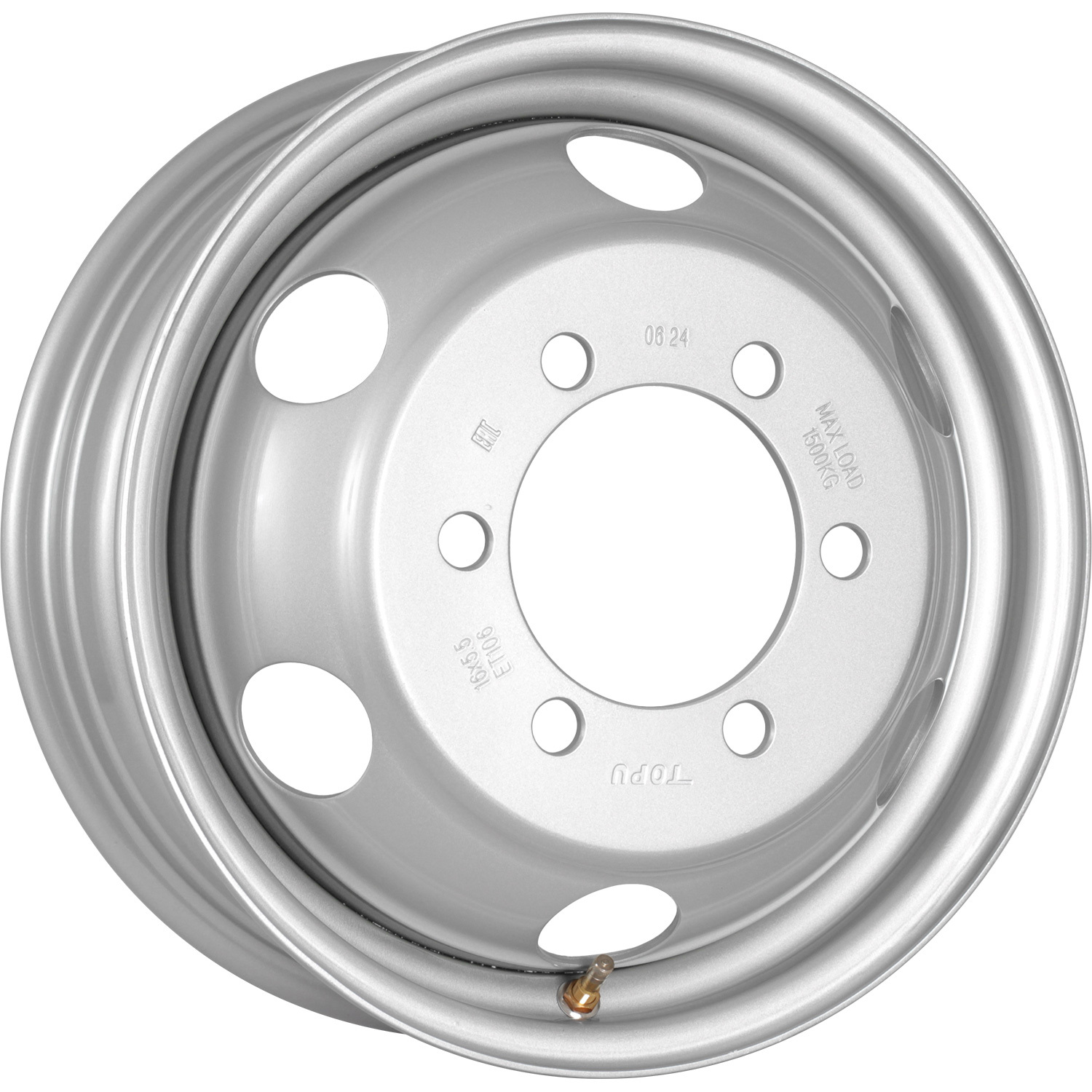 Колесный диск Topu (SRW) 3165588 5.5x16/6x170 D130 ET106 Silver