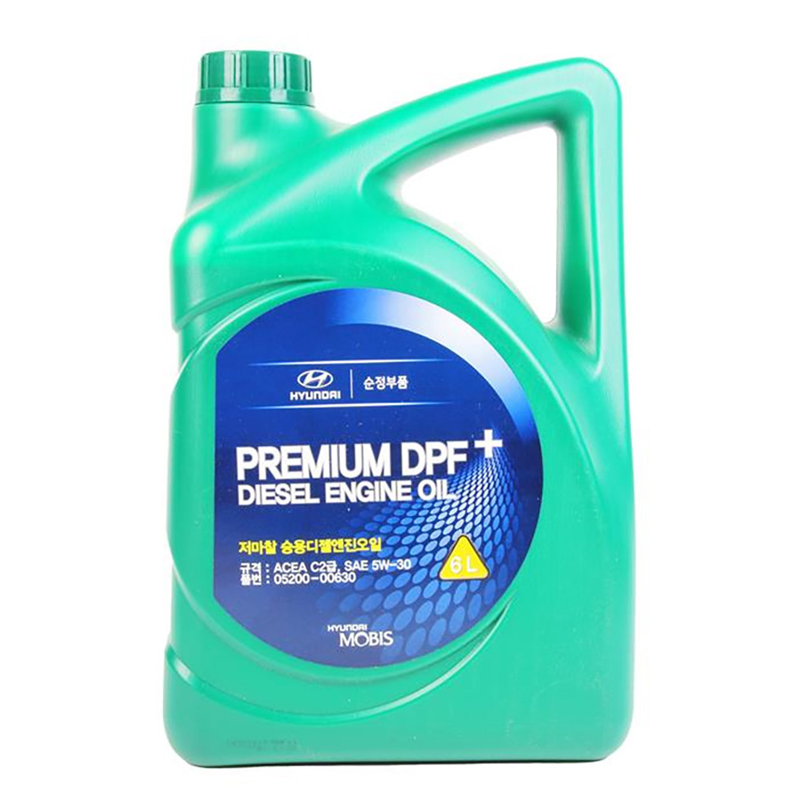 Моторное масло Hyundai-KIA Premium DPF+ 5W-30, 6 л