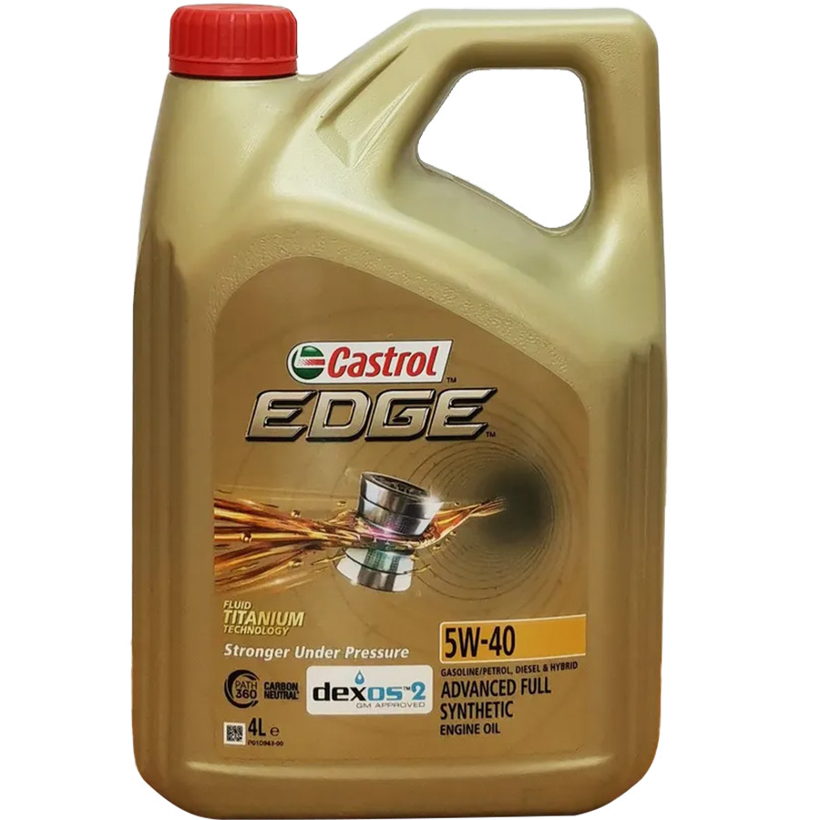 Castrol Моторное масло Castrol EDGE 5W-40, 4 л