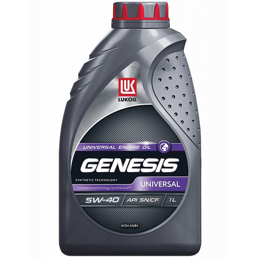 lukoil моторное масло lukoil genesis universal 10w 40 1 л Lukoil Моторное масло Lukoil Genesis Universal 5W-40, 1 л