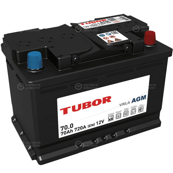 Автомобильный аккумулятор Tubor 70 Ач обратная полярность L3 в Твери