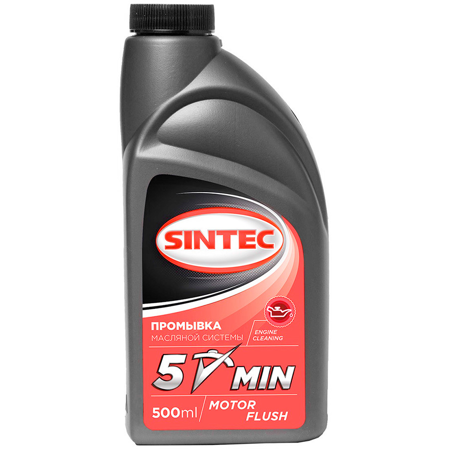 жидкость стеклоомывателя sintec мошкомой летняя 5 л Sintec Промывка двигателя 5 минут Sintec 500 мл (art.999804 )