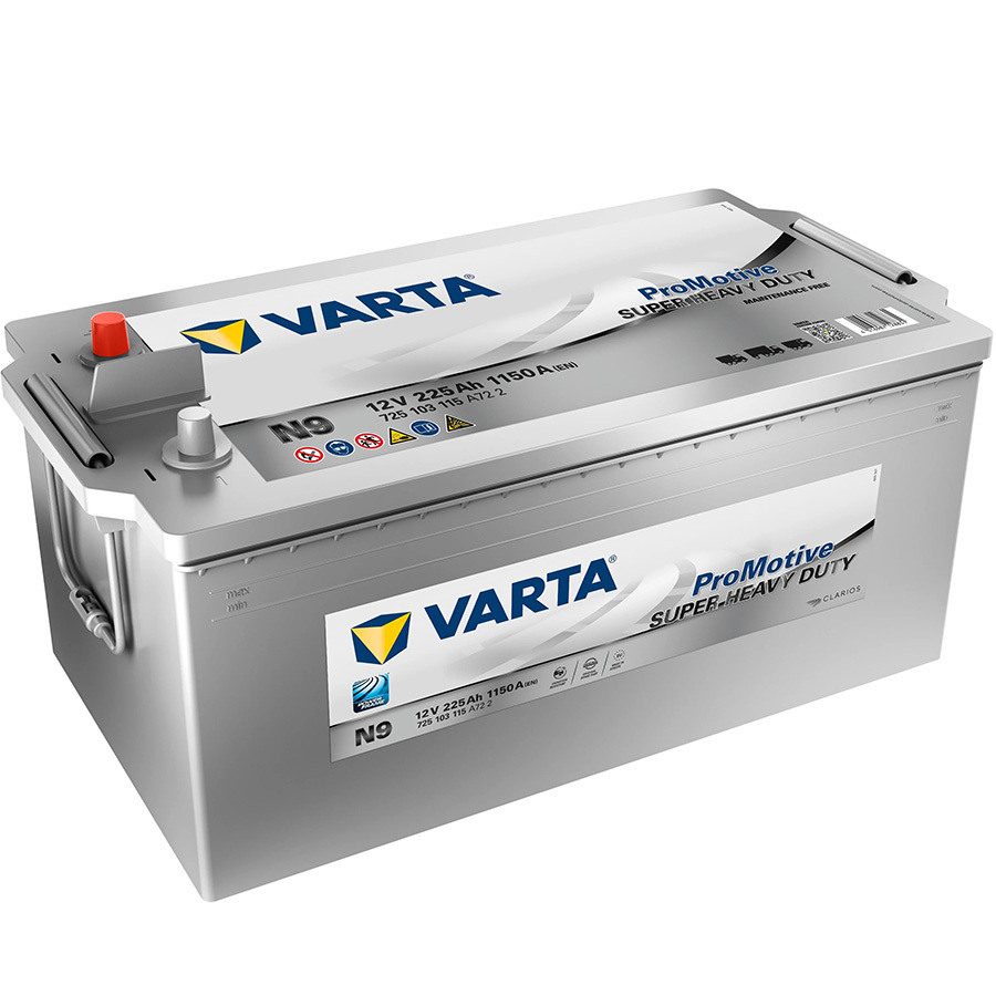 Varta Грузовой аккумулятор VARTA Prom. Silver N9 225Ач о/п 725 103 115