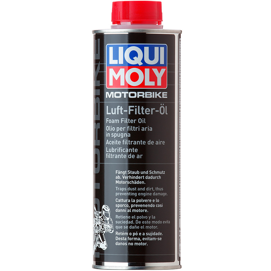 Liqui Moly Мотохимия Средство для пропитки фильтров мотоцикла Liqui Moly Motorbike Luft-Filter-Oil 0.5 л (art.1625)