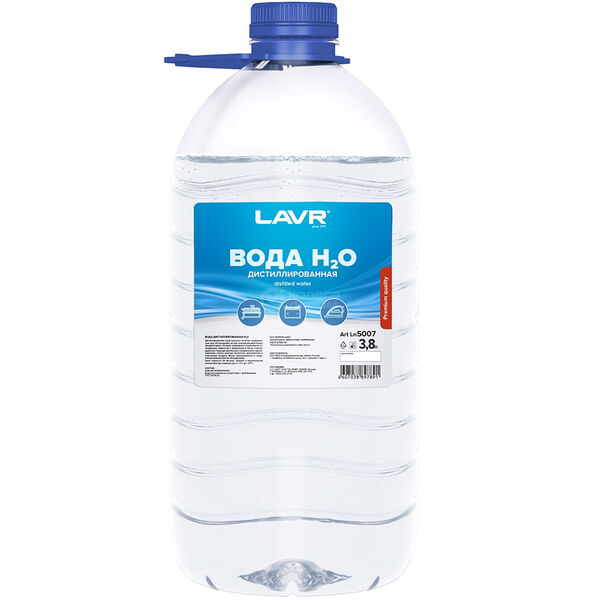 Вода дистиллированная LAVR 3,8л в Ишиме