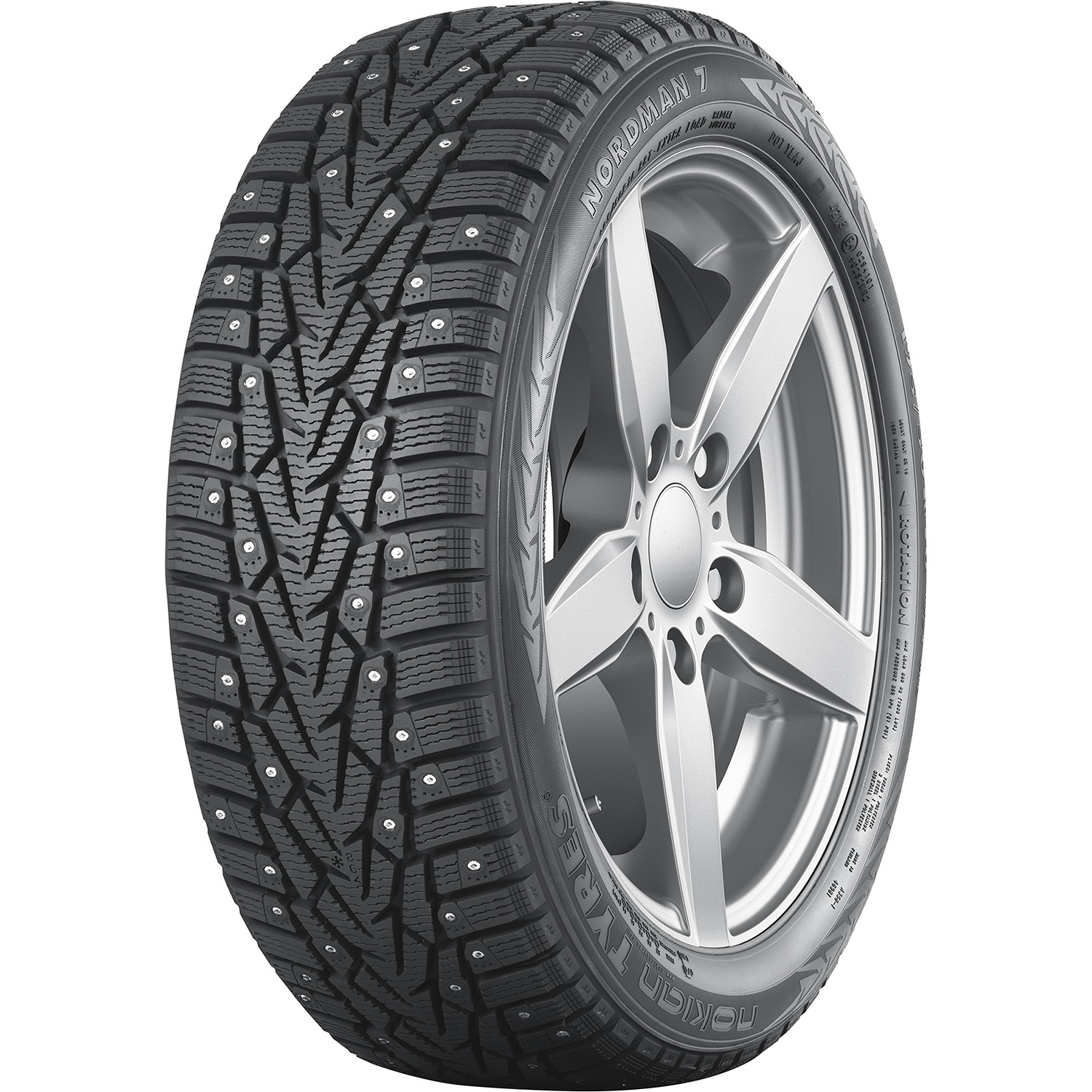 Автомобильная шина Nokian Tyres Nordman 7 205/65 R15 99T Шипованные nokian tyres wr snowproof 205 65 r15 94t без шипов