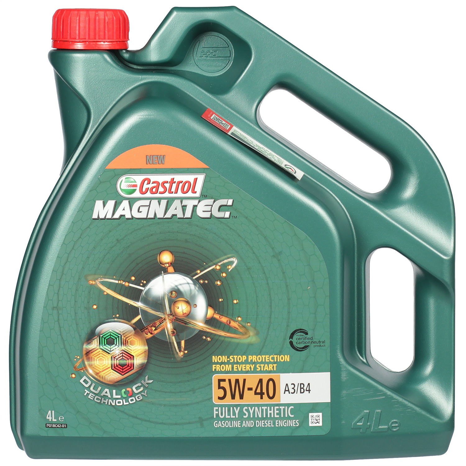 Моторное масло Castrol Magnatec Dualock 5W-40, 4 л Вид №1