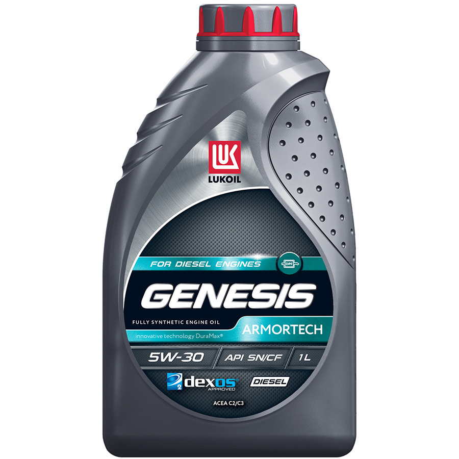 Моторное масло Lukoil Genesis Armortech Diesel 5W-30, 1 л Вид №1