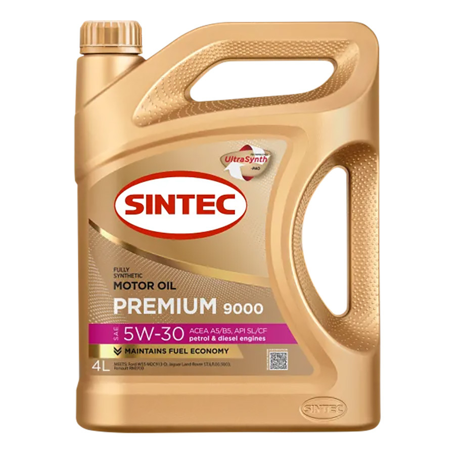 Моторное масло Sintec Premium 5W-30, 4 л