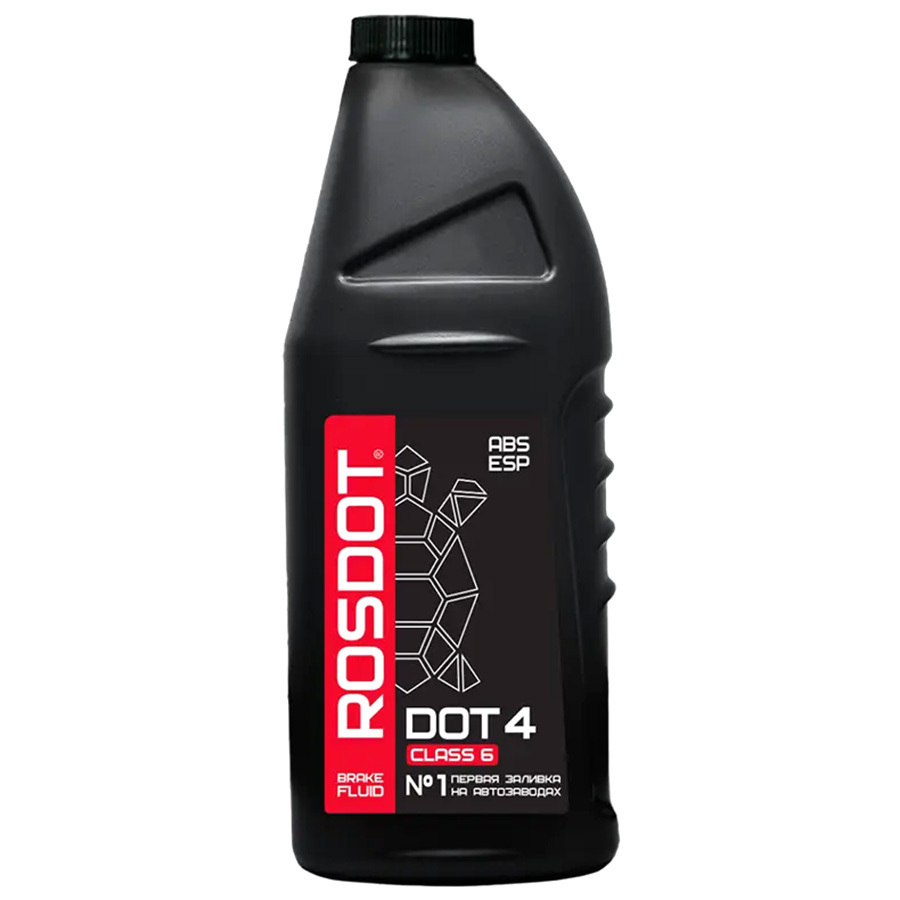 Жидкость тормозная Rosdot DOT4 Class 6 910 гр