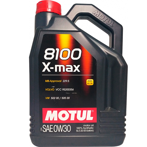 Motul Моторное масло Motul 8100 X-max 0W-30, 4 л