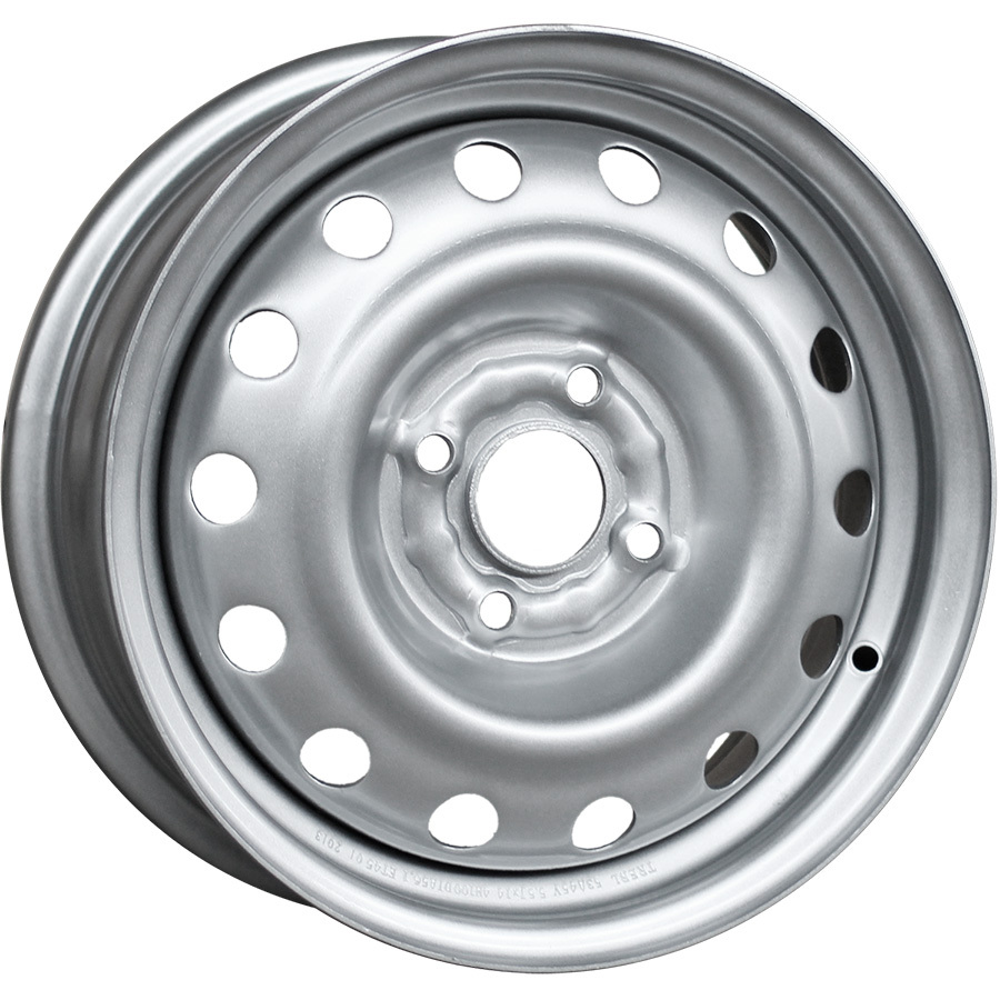 колесный диск trebl 9053 trebl 6 5x16 5x120 d65 1 et62 silver Колесный диск Trebl X40946 Trebl 6.5x16/4x100 D60.1 ET41 Silver