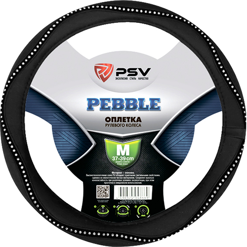 Оплетка на руль PSV Оплётка на руль PSV Pebble (Черный) М фото