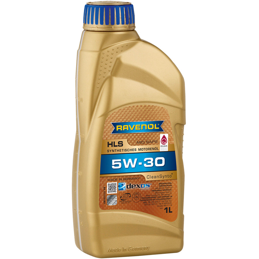 Моторное масло Ravenol HLS 5W-30, 1 л