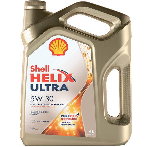 Моторное масло Shell Helix Ultra A3/B4 5W-30, 4 л в Дюртюли