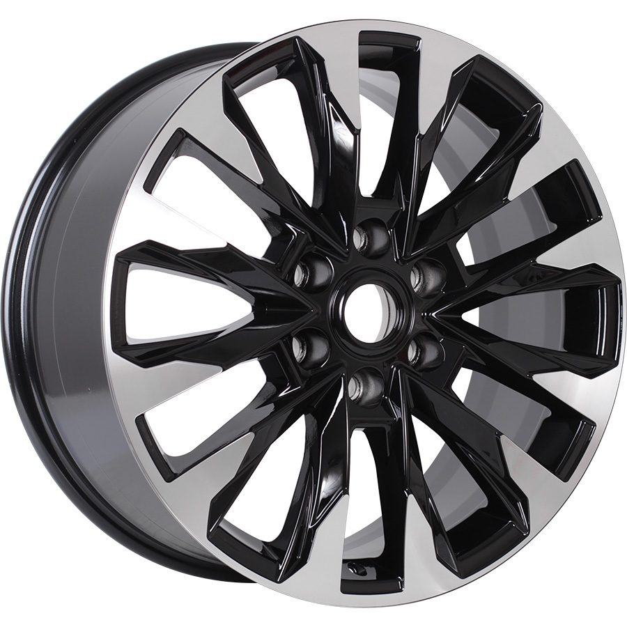 Колесный диск KHOMEN KHW2010 (LC Prado) 8x20/6x139.7 D106.1 ET25 Black_FP