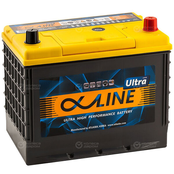 Автомобильный аккумулятор Alphaline Ultra 59 Ач прямая полярность B24R в Нягани
