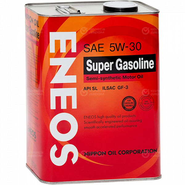 Моторное масло Eneos Super Gasoline SEMIS-C 5W-30, 4 л в Нижнекамске