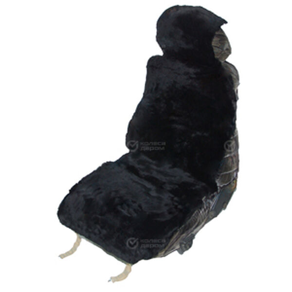 Накидка меховая для сидения PSV PSV Jolly Lux черный 145*55 (1шт) 121864 в Нефтекамске