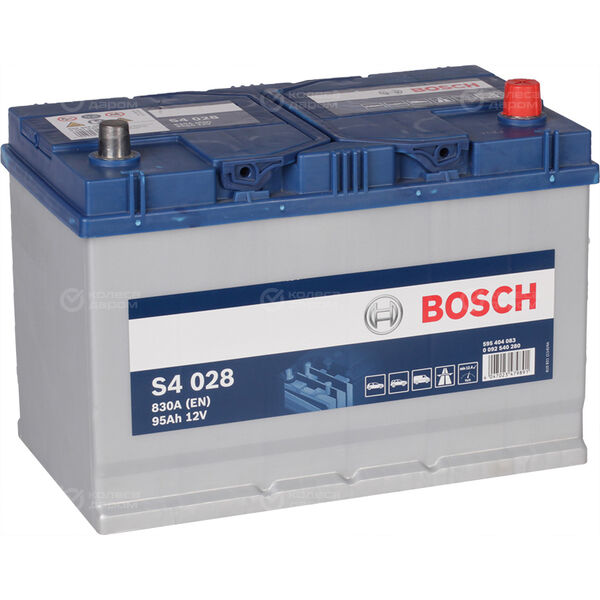 Автомобильный аккумулятор Bosch S40 280 95 Ач обратная полярность D31L в Березниках