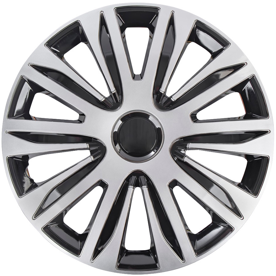 ARNEZI Колпаки колесные Arnezi Galaxy 15 серебристо-черный 4шт