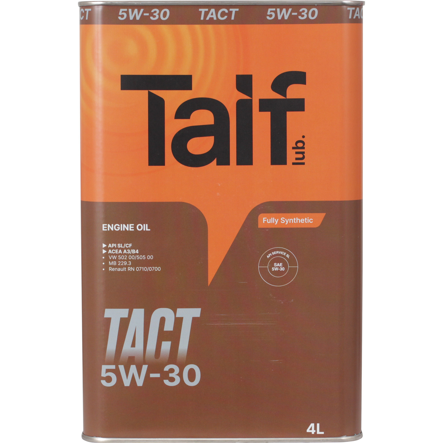 Моторное масло Taif TACT 5W-30, 4 л - фото 1