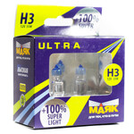 Лампа Маяк Ultra New Super Light+100 - H3-55 Вт, 2 шт.