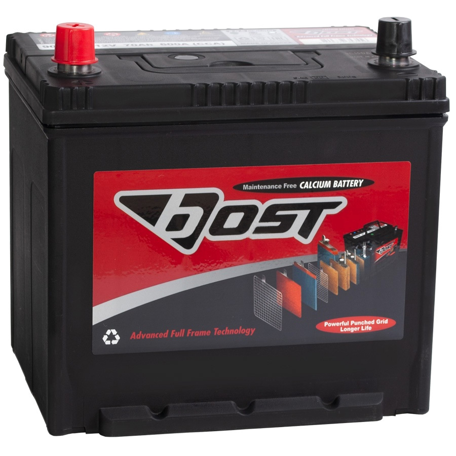 Bost Автомобильный аккумулятор Bost 70 Ач прямая полярность D23R