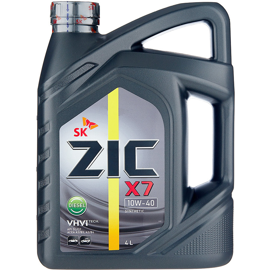 ZIC Моторное масло ZIC X7 Diesel 10W-40, 4 л