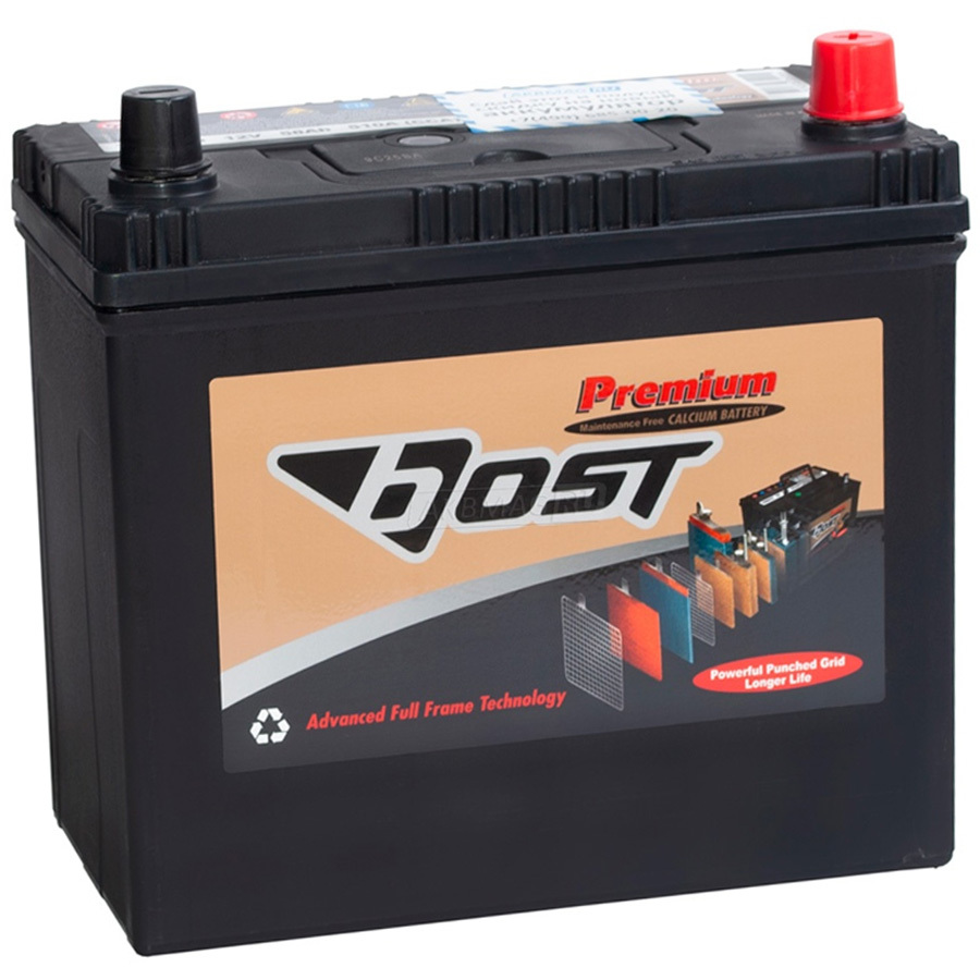 Bost Автомобильный аккумулятор Bost Premium 55 Ач обратная полярность L1 bost автомобильный аккумулятор bost premium 75 ач обратная полярность lb3