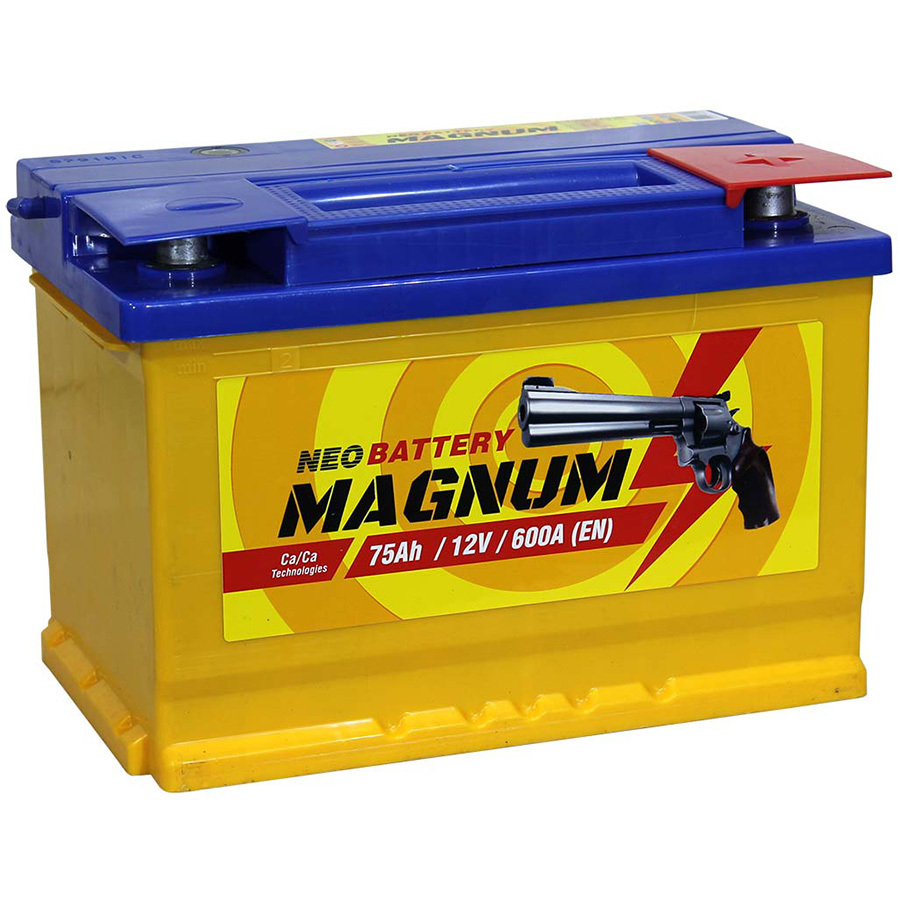 Magnum Автомобильный аккумулятор Magnum 75 Ач обратная полярность L3 magnum автомобильный аккумулятор magnum 60 ач обратная полярность l2