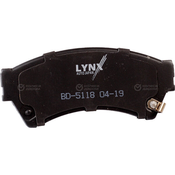 Дисковые тормозные колодки для передних колёс LYNX BD5118 (PN5806) в Ирбите