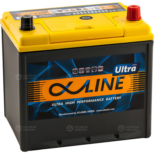 Автомобильный аккумулятор Alphaline Ultra 78 Ач обратная полярность D23L в Новом Уренгое