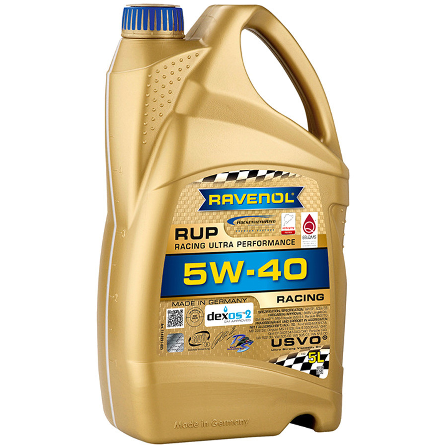 Моторное масло Ravenol RUP Racing Ultra Performance 5W-40, 5 л