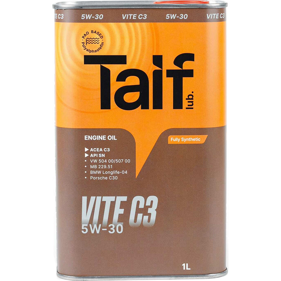 Taif Моторное масло Taif VITE C3 5W-30, 1 л