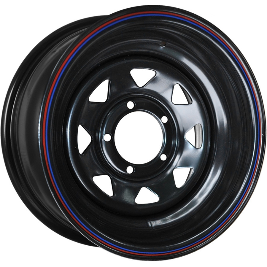 Колесный диск ORW (Off Road Wheels) Nissan/Toyota 8x16/6x139.7 D110 ET Black уаз треугольник 8x16 5x139 7 d110 et 19 черный треуг