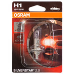 Лампа OSRAM Silverstar - H1-55 Вт-3400К, 1 шт.