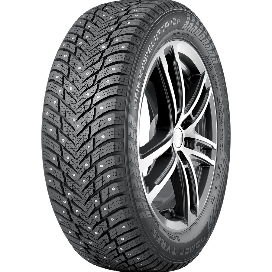 Автомобильная шина Nokian Tyres Hakkapeliitta 10p 235/45 R18 98T Шипованные