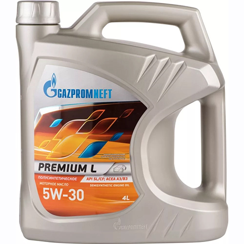 Моторное масло Газпромнефть Premium L 5W-30, 4 л - фото 1